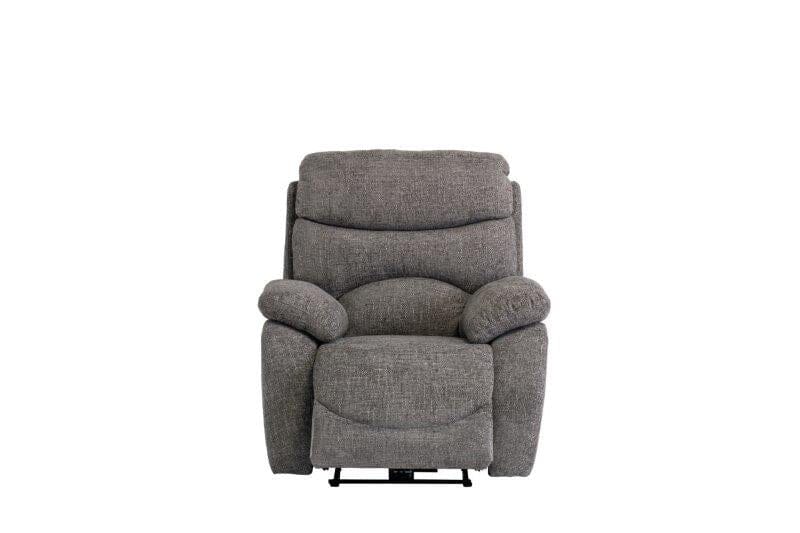 Swindon Armchair Electric Recliner Sofas supplier 120 Ash Fabric 