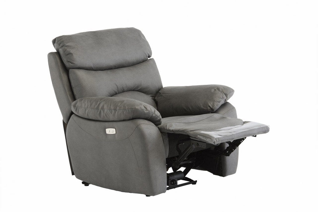 SWINDON ELECTRIC RECLINER ARMCHAIR - GREY Recliner supplier 120 