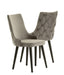 City Chair - Grey Velvet (Set of 2) Accent Chair Derrys 