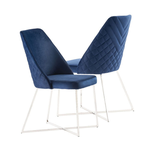 Vip Chair - Royal Blue (Set of 2) Accent Chair Derrys 