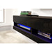 Galicia 180cm Wall Tv Unit With LED Black TV Unit GW 