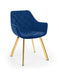 Lorenzo Dining Chair - Blue Dining Chairs Julian Bowen V2 