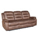 Dakota 3 Seater Recliner Sofa FP Brown 