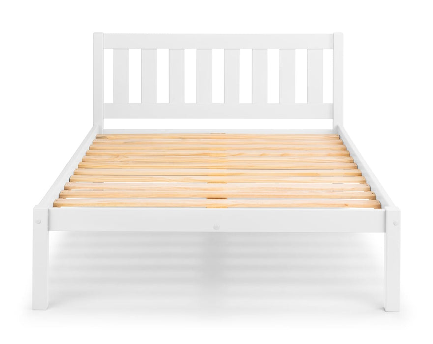 Luna Bed Frame 135Cm Surf White Bed Frames Julian Bowen V2 