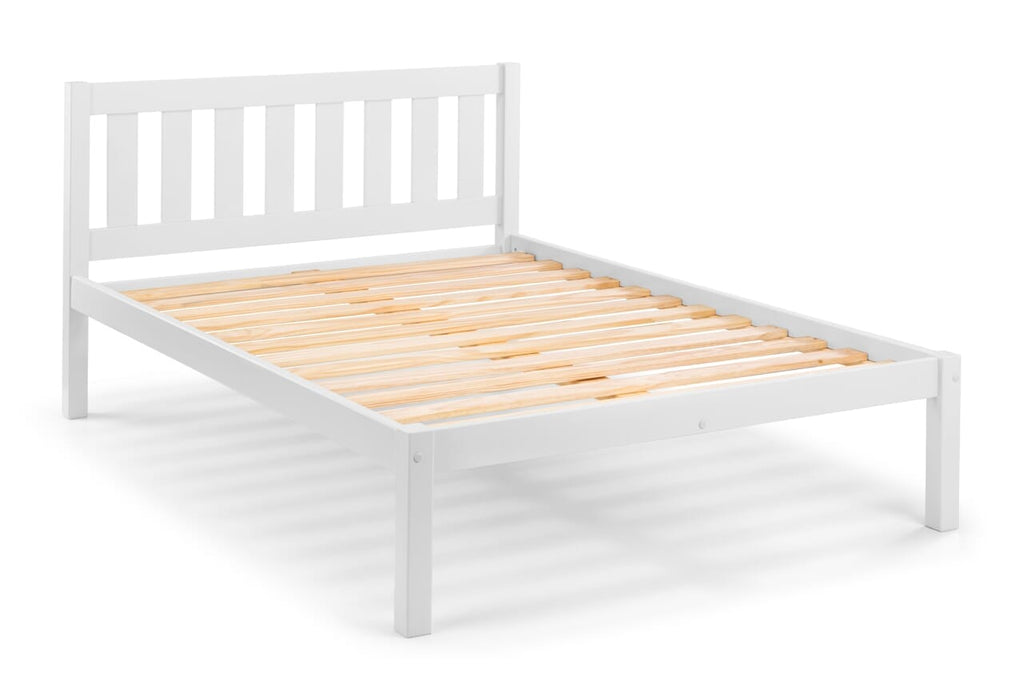 Luna Bed Frame 135Cm Surf White Bed Frames Julian Bowen V2 