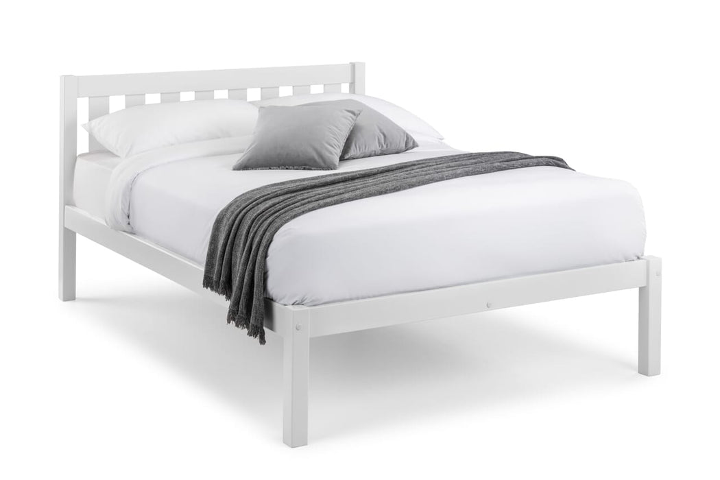 Luna Bed Frame 135Cm Surf White Bed Frames Julian Bowen V2 