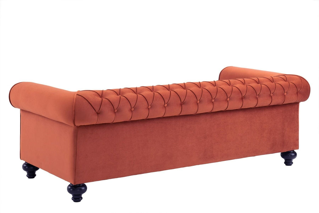 Marla 3 Seater Sofa - Burnt Orange Sofas Derrys 