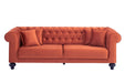 Marla 3 Seater Sofa - Burnt Orange Sofas Derrys 