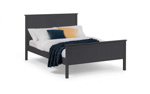 Maine 90Cm Bed Frame - Anthracite Bed Frames Julian Bowen V2 