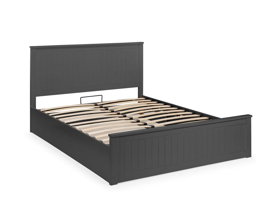 Maine Ottoman Bed Frame 135Cm - Anthracite Bed Frames Julian Bowen V2 