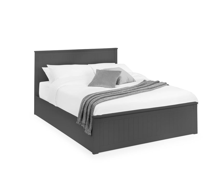 Maine Ottoman Bed Frame 135Cm - Anthracite Bed Frames Julian Bowen V2 