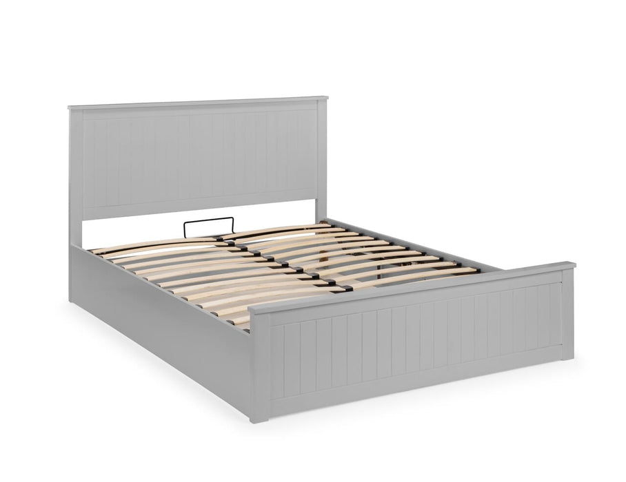 Maine Ottoman Bed 150cm - Dove Grey Ottoman Julian Bowen V2 