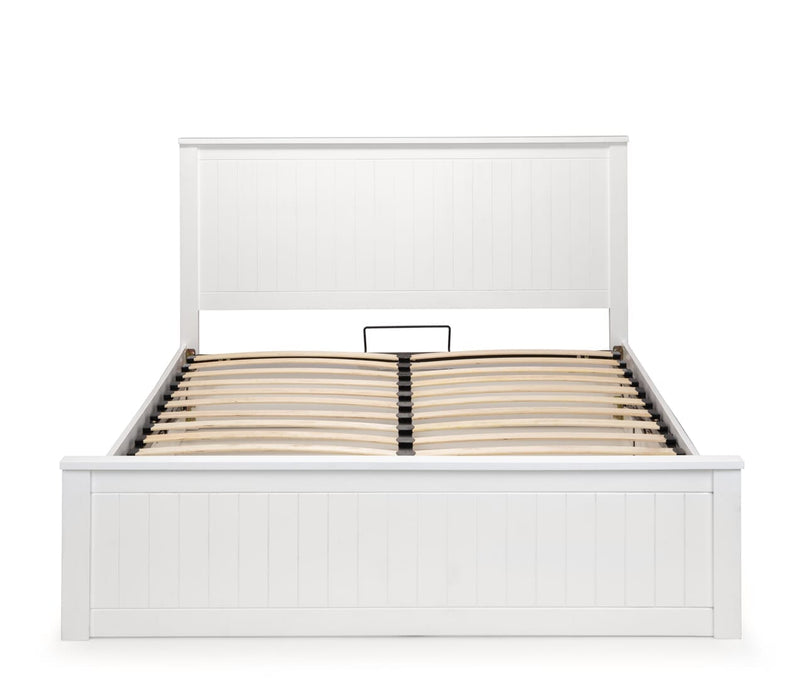 Maine Ottoman Bed 150cm - Surf White Ottoman Julian Bowen V2 