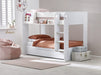 Mars Bunk & Underbed All White Bunk Beds Julian Bowen V2 