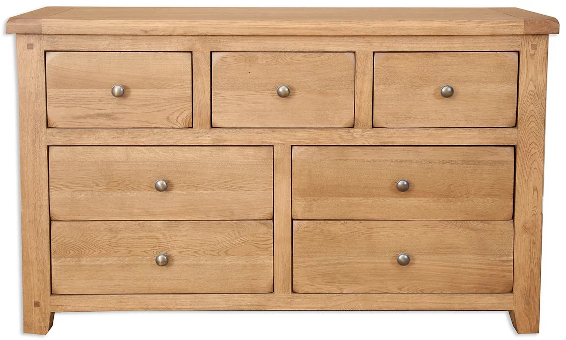 Melbourne Country Bedroom 7 Drawer Wide Chest IFDV2 