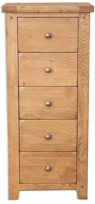 Melbourne Country Bedroom 5 Drawer Tall Chest IFDV2 