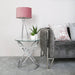 Value Rizzo Chrome End Table Side Table CIMC 