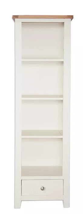 Melbourne Ivory Living Slim Bookcase IFDV2 