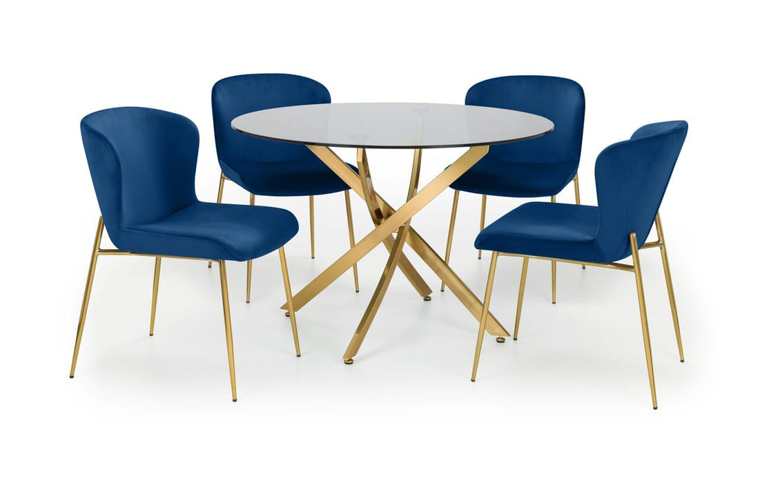 Montero Round Table Dining Tables Julian Bowen V2 