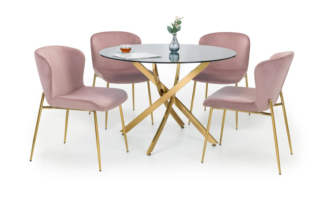 Montero Round Table Dining Tables Julian Bowen V2 