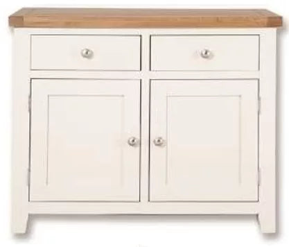 Melbourne White Living 2 Door Sideboard IFDV2 