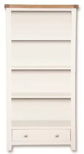 Melbourne White Living Large Bookcase IFDV2 