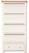 Melbourne White Living Large Bookcase IFDV2 