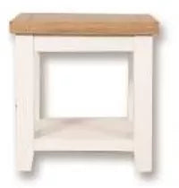 Melbourne White Living Lamp Table IFDV2 