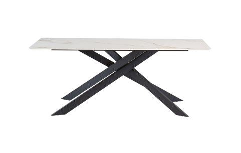 Sacramento 2.0M Dining Table - Kass Gold / Black Leg supplier 120 