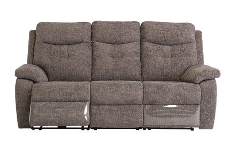 Dublin Fabric Electric 3 Seater Recliner - Graphite supplier 120 