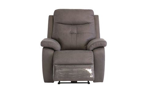 Dublin Fabric Electric Recliner - Grey supplier 120 