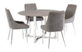 Jersey 1.35M Round Dining Table - Grey supplier 120 