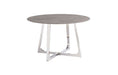 Jersey 1.35M Round Dining Table - Grey supplier 120 