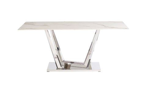 Bridgeport 1.8M Dining Table - Kass Gold supplier 120 