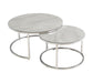 Hanson Round Coffee Table Set - Vilas Grey supplier 120 