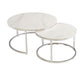 Hanson Round Coffee Table Set - Italy White supplier 120 