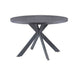 Daytona 1.2M Round Dining Table - Dark Grey supplier 120 