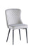 Augusta Velvet Dining Chair - Silver supplier 120 