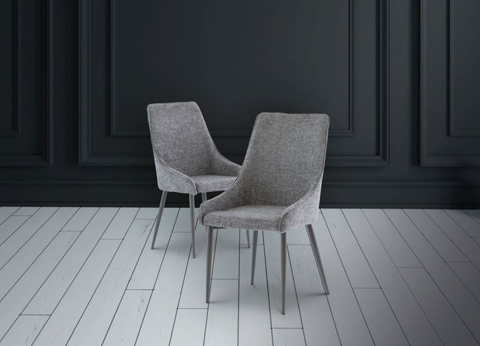 Jemma Dining Chair - Graphite / Grey Leg supplier 120 