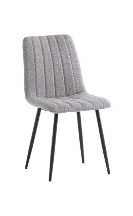 Victoria Fabric Dining Chair - Silver supplier 120 