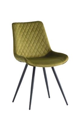 Memphis Velvet Dining Chair - Olive supplier 120 