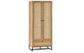 PADSTOW WARDROBE - OAK 2 DOOR WARDROBE JB 