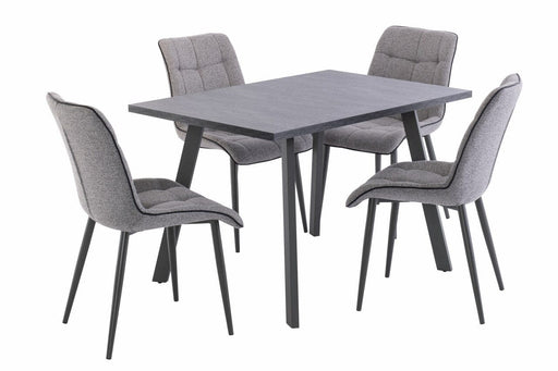 DAYTONA 1.2m DINING TABLE - DARK GREY Dining Table supplier 120 