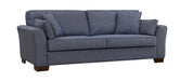 Quebec 3 Seater - Blue Sofas Derrys 