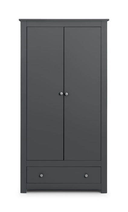 Radley Wardrobe - Anthracite Wardrobe Julian Bowen V2 