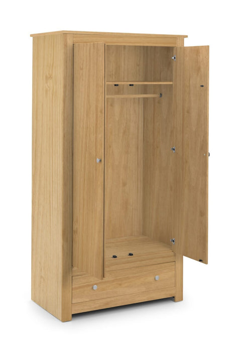 Radley Wardrobe - Waxed Pine Wardrobe Julian Bowen V2 