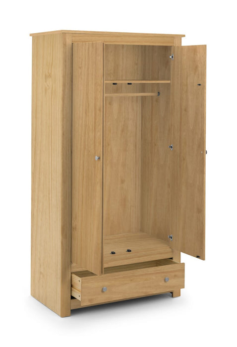 Radley Wardrobe - Waxed Pine Wardrobe Julian Bowen V2 