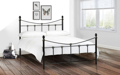 Rebecca Bed Frame 90Cm Black/Gold Bed Frames Julian Bowen V2 