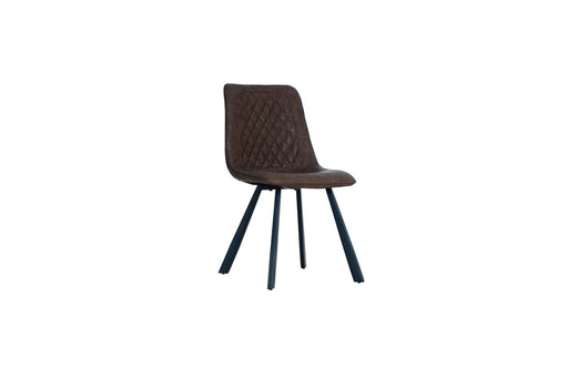 Retro Dining Chair Shadow Brown Dining Chair Gannon 