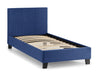 Rialto Dark Blue Linen 90Cm Bed frames Julian Bowen V2 